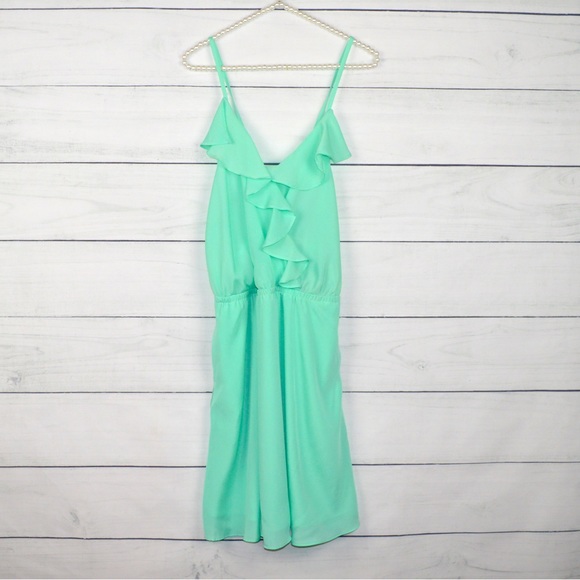 BCBGeneration | Midi Mint Green Dress Size Large - Picture 1 of 9